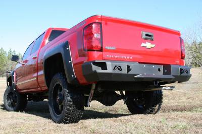 Fab Fours - Fab Fours CS07-W1850-B Heavy Duty Rear Bumper - Image 3