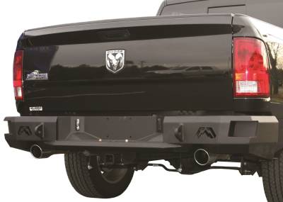 Fab Fours - Fab Fours DR09-W2950-1 Heavy Duty Rear Bumper - Image 2