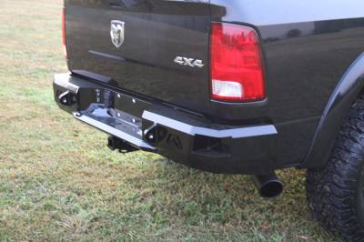 Fab Fours - Fab Fours DR09-W2950-1 Heavy Duty Rear Bumper - Image 3