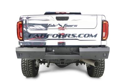 Fab Fours - Fab Fours CH20-RT4950-1 Red Steel Rear Bumper - Image 2