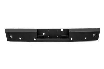 Fab Fours - Fab Fours CH05-RT1250-1 Red Steel Rear Bumper - Image 1