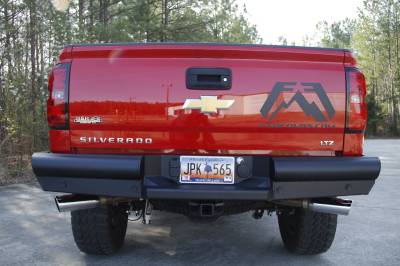 Fab Fours - Fab Fours CS14-U3150-1 Elite Rear Bumper - Image 2