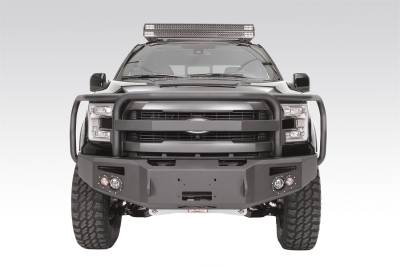 Fab Fours - Fab Fours FF15-H3250-1 Premium Heavy Duty Winch Front Bumper - Image 2