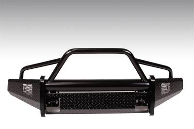 Fab Fours FF15-K3252-1 Black Steel Front Bumper