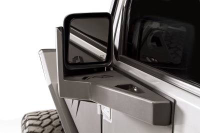 Fab Fours - Fab Fours JK3001-B Door Skin Mirror Guard - Image 4