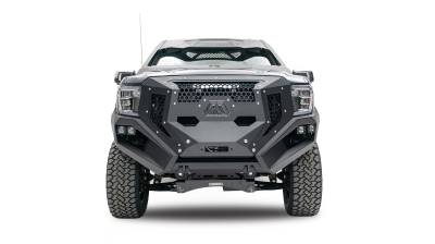 Fab Fours - Fab Fours GR3900-B Grumper Front Bumper And Grille - Image 1