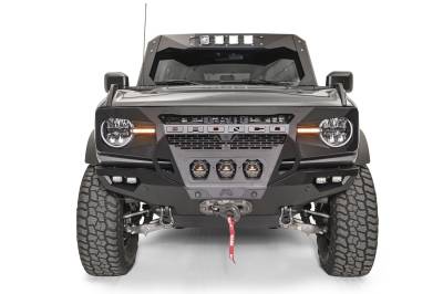 Fab Fours - Fab Fours GR5200-1 Grumper Front Bumper - Image 3