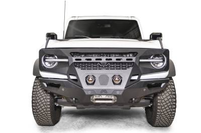 Fab Fours - Fab Fours GR5200-B Grumper Front Bumper - Image 5