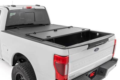 Rough Country - Rough Country 49220651 Hard Tri-Fold Tonneau Bed Cover - Image 3