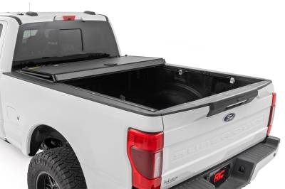 Rough Country - Rough Country 49220651 Hard Tri-Fold Tonneau Bed Cover - Image 4