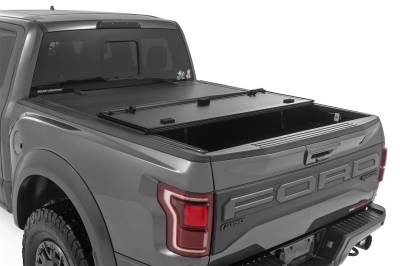 Rough Country - Rough Country 49221550 Hard Tri-Fold Tonneau Bed Cover - Image 3