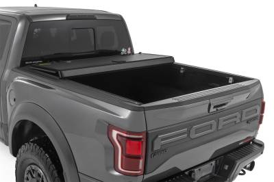 Rough Country - Rough Country 49221550 Hard Tri-Fold Tonneau Bed Cover - Image 4
