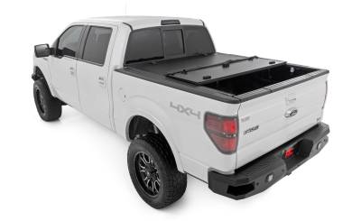 Rough Country - Rough Country 49214550 Hard Tri-Fold Tonneau Bed Cover - Image 4
