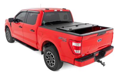 Rough Country - Rough Country 49220550 Hard Tri-Fold Tonneau Bed Cover - Image 4