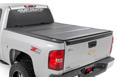 Rough Country - Rough Country 49113551 Hard Tri-Fold Tonneau Bed Cover - Image 3