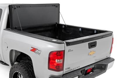 Rough Country - Rough Country 49113551 Hard Tri-Fold Tonneau Bed Cover - Image 7