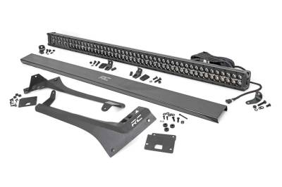 Rough Country - Rough Country 70067 LED Light Bar Windshield Mounting Brackets - Image 1
