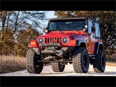 Rough Country - Rough Country 10595 LED Winch Bumper - Image 2