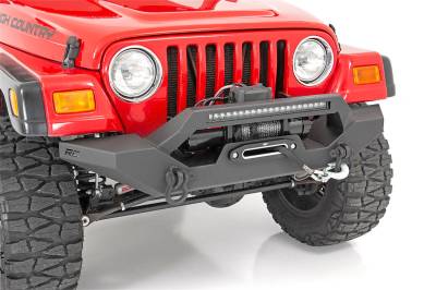 Rough Country - Rough Country 10595 LED Winch Bumper - Image 5