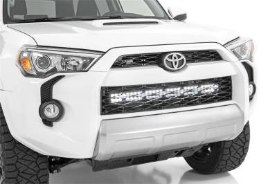 Rough Country - Rough Country 70787 Hidden Bumper Chrome Series LED Light Bar Kit - Image 4