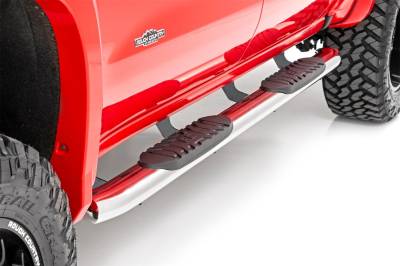 Rough Country - Rough Country 21002S Oval Nerf Step Bar - Image 1