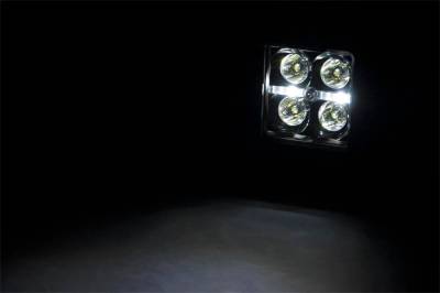 Rough Country - Rough Country 70803BLKDRL Black Series Cree LED Fog Light Kit - Image 4