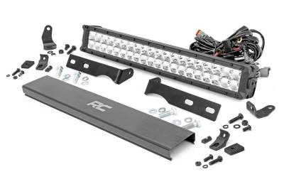 Rough Country - Rough Country 70776 Hidden Bumper Chrome Series LED Light Bar Kit - Image 1