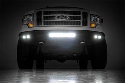 Rough Country - Rough Country 10767 Heavy Duty Front LED Bumper - Image 5