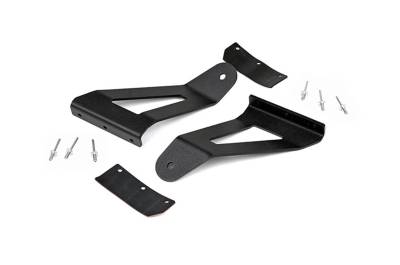 Rough Country - Rough Country 70074 LED Light Bar Windshield Mounting Brackets - Image 1