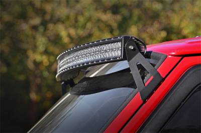 Rough Country - Rough Country 70074 LED Light Bar Windshield Mounting Brackets - Image 4