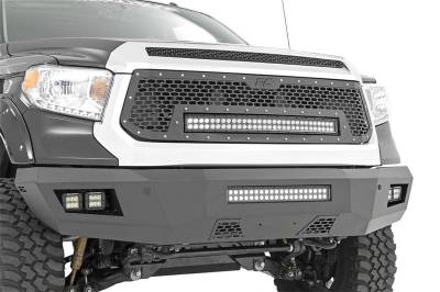 Rough Country - Rough Country 10777 Heavy Duty Front LED Bumper - Image 1