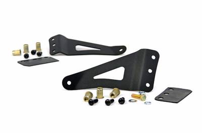 Rough Country - Rough Country 70507 LED Light Bar Windshield Mounting Brackets - Image 1
