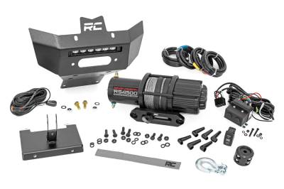 Rough Country - Rough Country 97071 LED Winch Bumper - Image 1