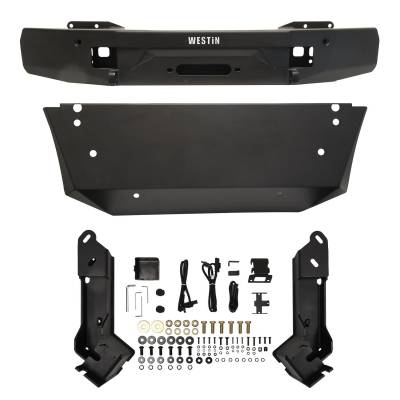 Westin - Westin 58-311295 Pro-Series Mid Width Front Bumper - Image 5