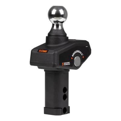 CURT - CURT 60654 RockerBall Adjustable Cushion Hitch Ball Mount - Image 2