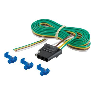 CURT 58044 4-Way Flat Connector Socket Kit