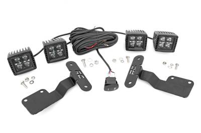 Rough Country 70872 LED Lower Windshield Ditch Kit