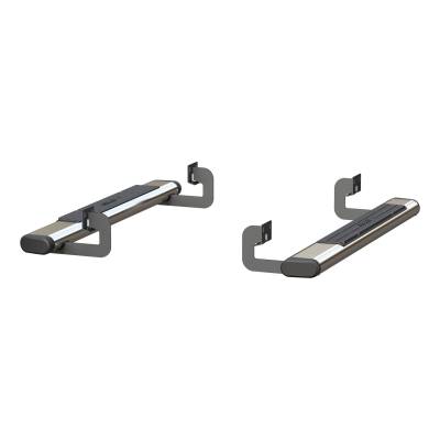 ARIES - ARIES 4444017 The Standard 6 in. Oval Nerf Bar w/Mounting Brackets - Image 2