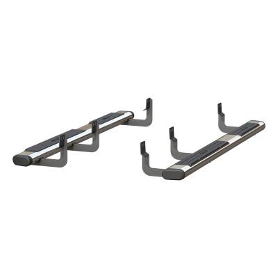 ARIES - ARIES 4444034 The Standard 6 in. Oval Nerf Bar w/Mounting Brackets - Image 2