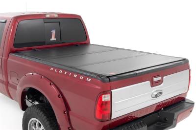 Rough Country 49214651 Hard Tri-Fold Tonneau Bed Cover