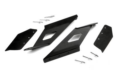 Rough Country 70514B LED Light Bar Windshield Mounting Brackets