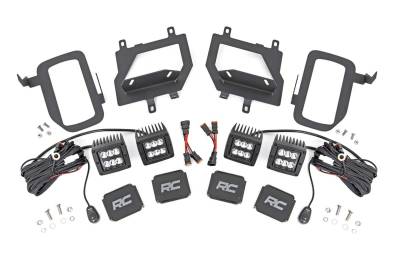 Rough Country 70832 Black Series LED Fog Light Kit