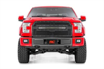 Rough Country - Rough Country 70193BDA Mesh Grille w/LED - Image 3