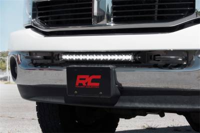 Rough Country - Rough Country 70568BL LED Light Bar Bumper Mounting Brackets - Image 4