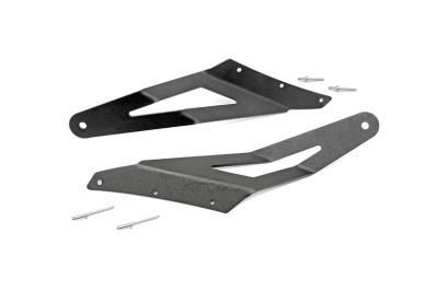 Rough Country - Rough Country 70538A LED Light Bar Windshield Mounting Brackets - Image 2