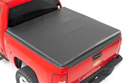 Rough Country - Rough Country 41207550 Soft Tri-Fold Tonneau Bed Cover - Image 8