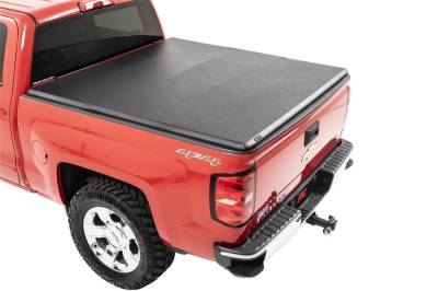 Rough Country - Rough Country 41214650 Soft Tri-Fold Tonneau Bed Cover - Image 2