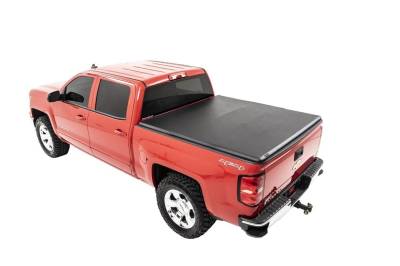 Rough Country - Rough Country 41214650 Soft Tri-Fold Tonneau Bed Cover - Image 4