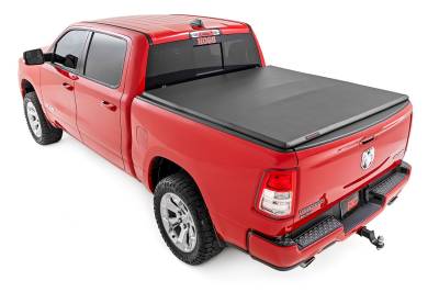 Rough Country - Rough Country 41307550 Soft Tri-Fold Tonneau Bed Cover - Image 4