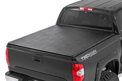 Rough Country - Rough Country 41419550 Soft Tri-Fold Tonneau Bed Cover - Image 4